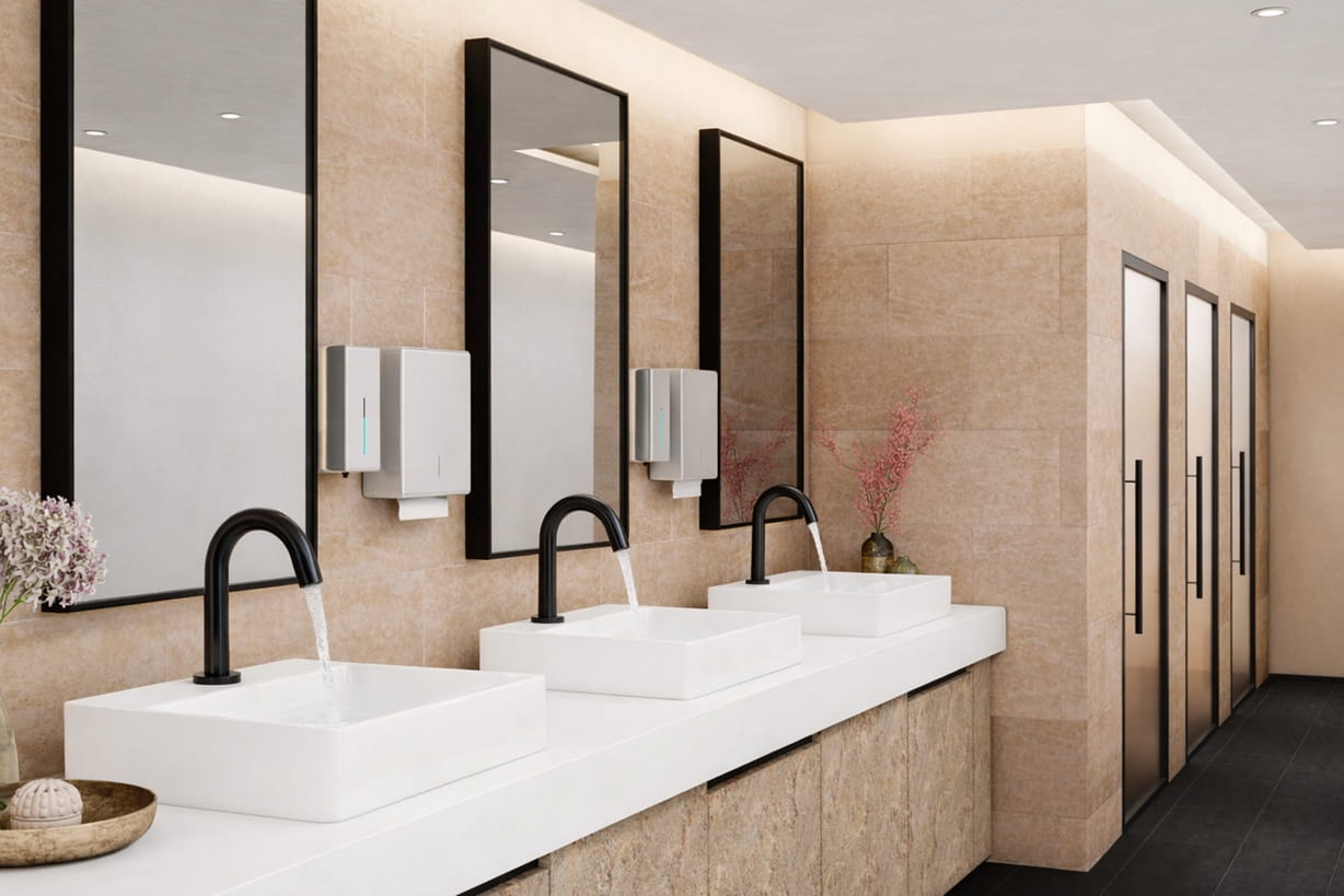 Commercial restroom